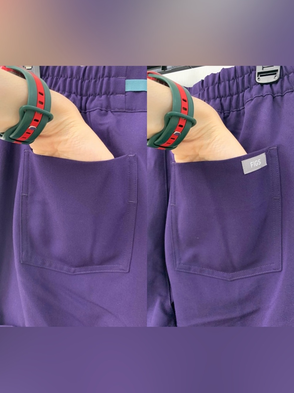 FIGS PURPLE JAM RAFAELA + UMAN JOGGER SET! - Picture 11 of 16